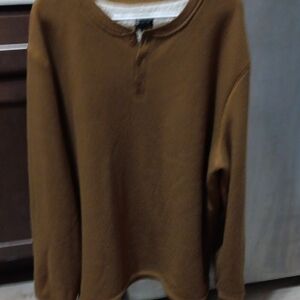 Matix Men's Tan Crewneck Sweater